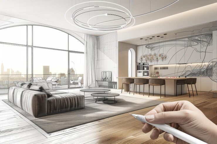 Residential interior design project worldwide