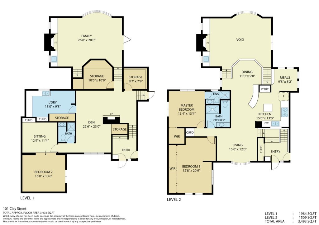 2D floor plan layout with smart space utilization