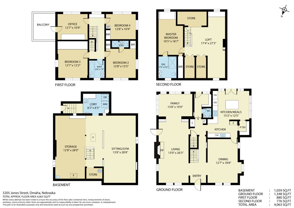 Modern 2D floor plan with clear space planning